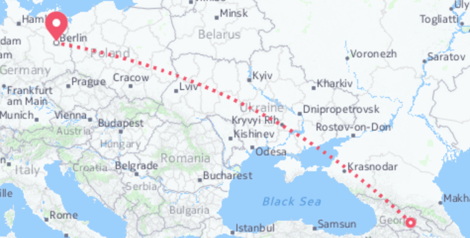 0 Berlin - Tiflis