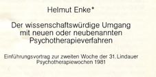 WissenschaftswÃ¼rdiger Umgang