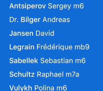 Teilnehmende