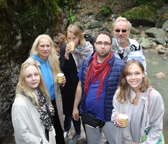 z Gruppe beim Ausflug