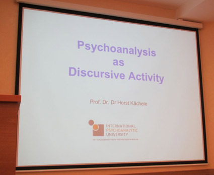 ex Psychoanalytic Discourse Lecture