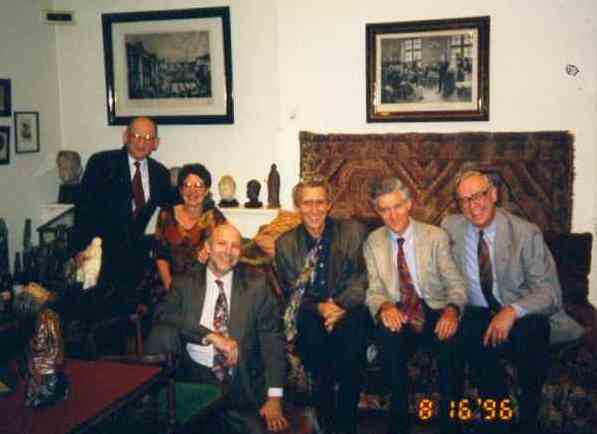 Staff Visiting the Freud home
