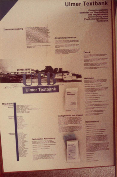 Projekt B1 Ulmer Textbank 