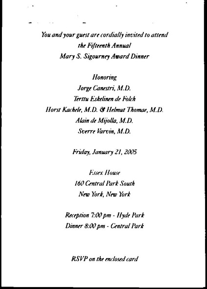 2 Dinnern iInvitation